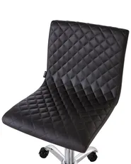Desk Chair ORLANDO Faux Leather Black_932467