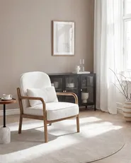 Armchair SELDE Boucle Off-White_1085525