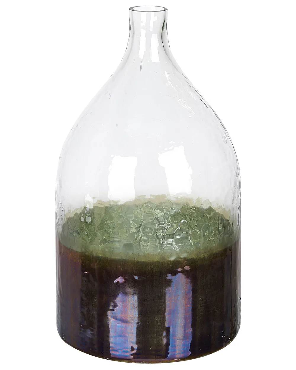 Blumenvase KULCHA 36 cm Glas Bunt