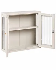 Wandschrank HARLYN 60 cm Metall Beige_1156551