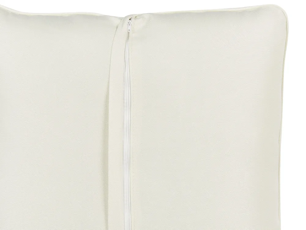 Sofa 3-Sitzer FENSTAD Stoff Cremeweiß_897646