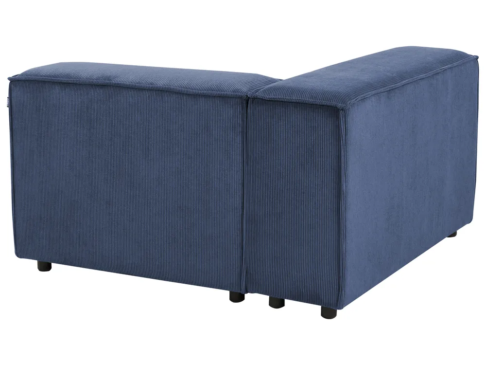 Modul Ecksofa 5-Sitzer ARDAL Cord Dunkelblau linksseitig_1008741