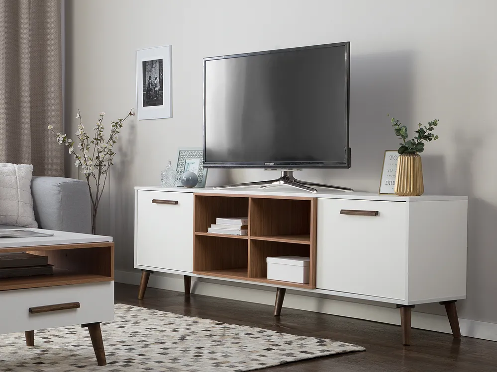 TV-Möbel ALLOA Weiß