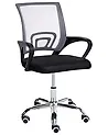 Bürostuhl SOLID Schwarz / Weiß