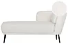 Rechtsseitige Chaiselongue ARTHEZE Bouclé Cremeweiß