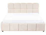 Krevet s prostorom za pohranu NOYON Svijetlo bež 160 x 200 cm_1056104