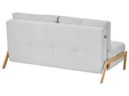 Sofa Bed 2 Seater EDLAND Fabric Light Grey_731680