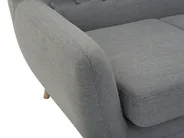 Sofa 3-Sitzer MOTALA Stoff Hellgrau_259626