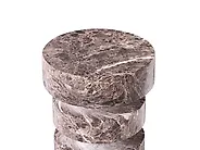 Miza za shranjevanje BIVONGI 30 cm 30 cm Bronasti marmor_1192774