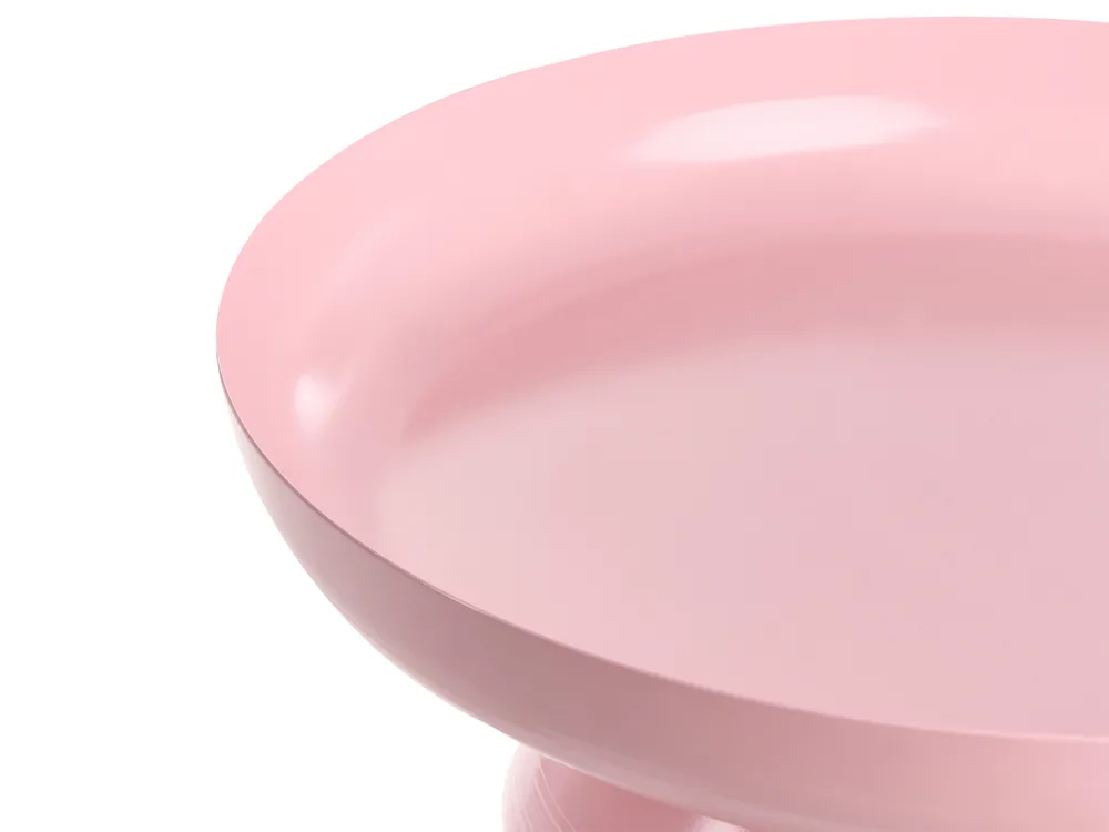 Side Table TORRENS Metal Pastel Pink_986314