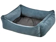 Tierbett IZMIR Samtstoff Blau_826631