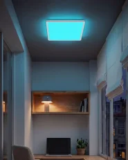 LED Ceiling Lamp CEREON with Remote with Dimmer White_1136127