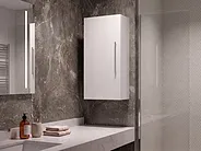 Bad-Wandschrank BILBAO 40 cm Weiß_26545