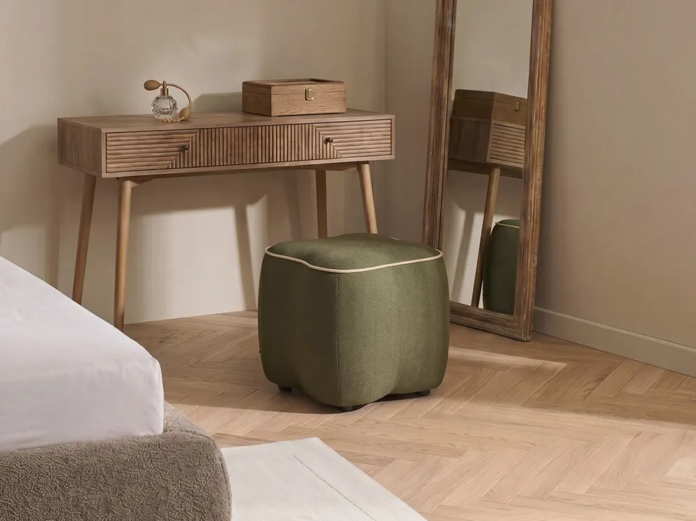 Pouf JUNO Stoff Grün_1082075