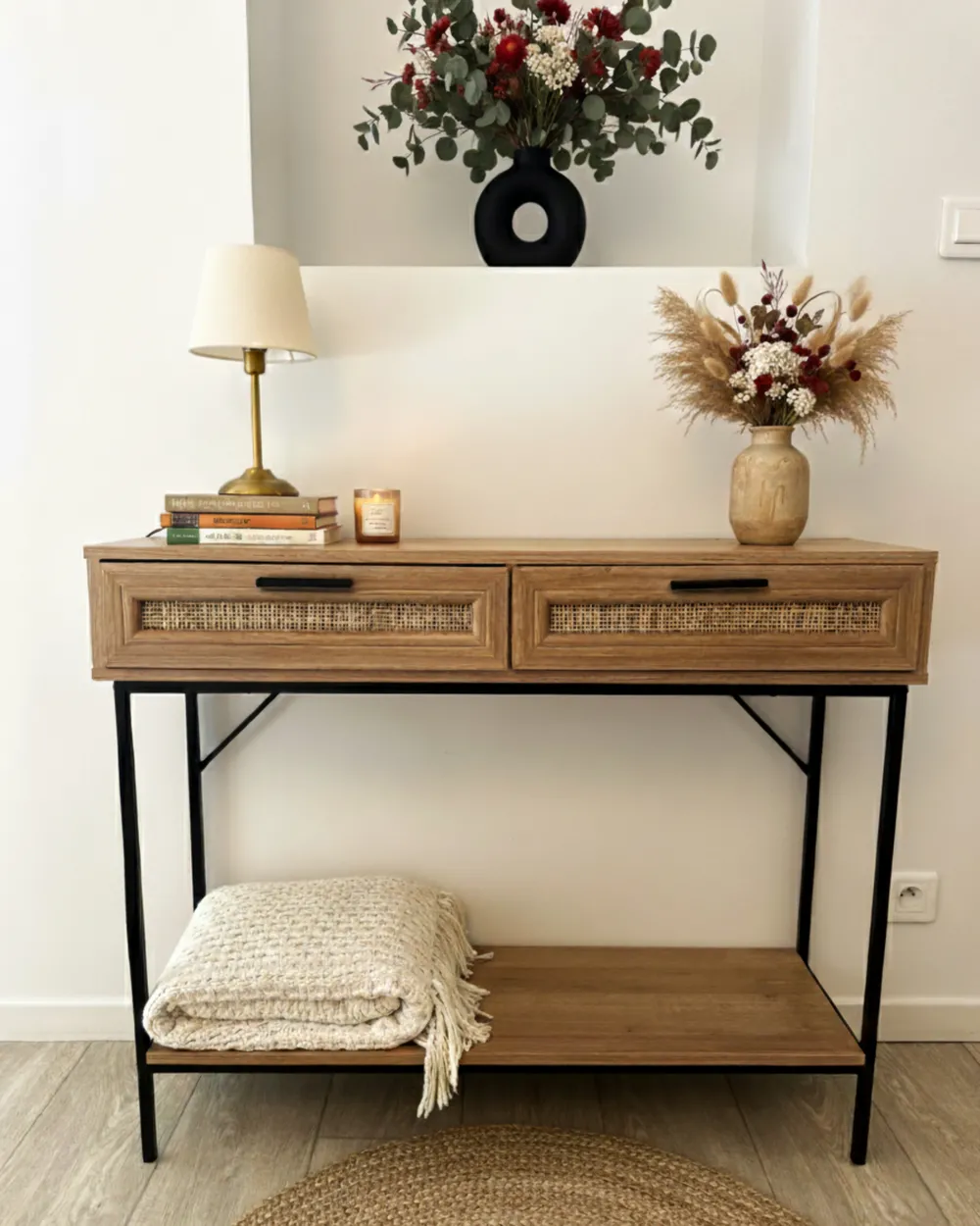 Console Table PASCO Light Brown_1032168