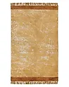 Rug HANLI Orange 140 x 200 cm Viscose