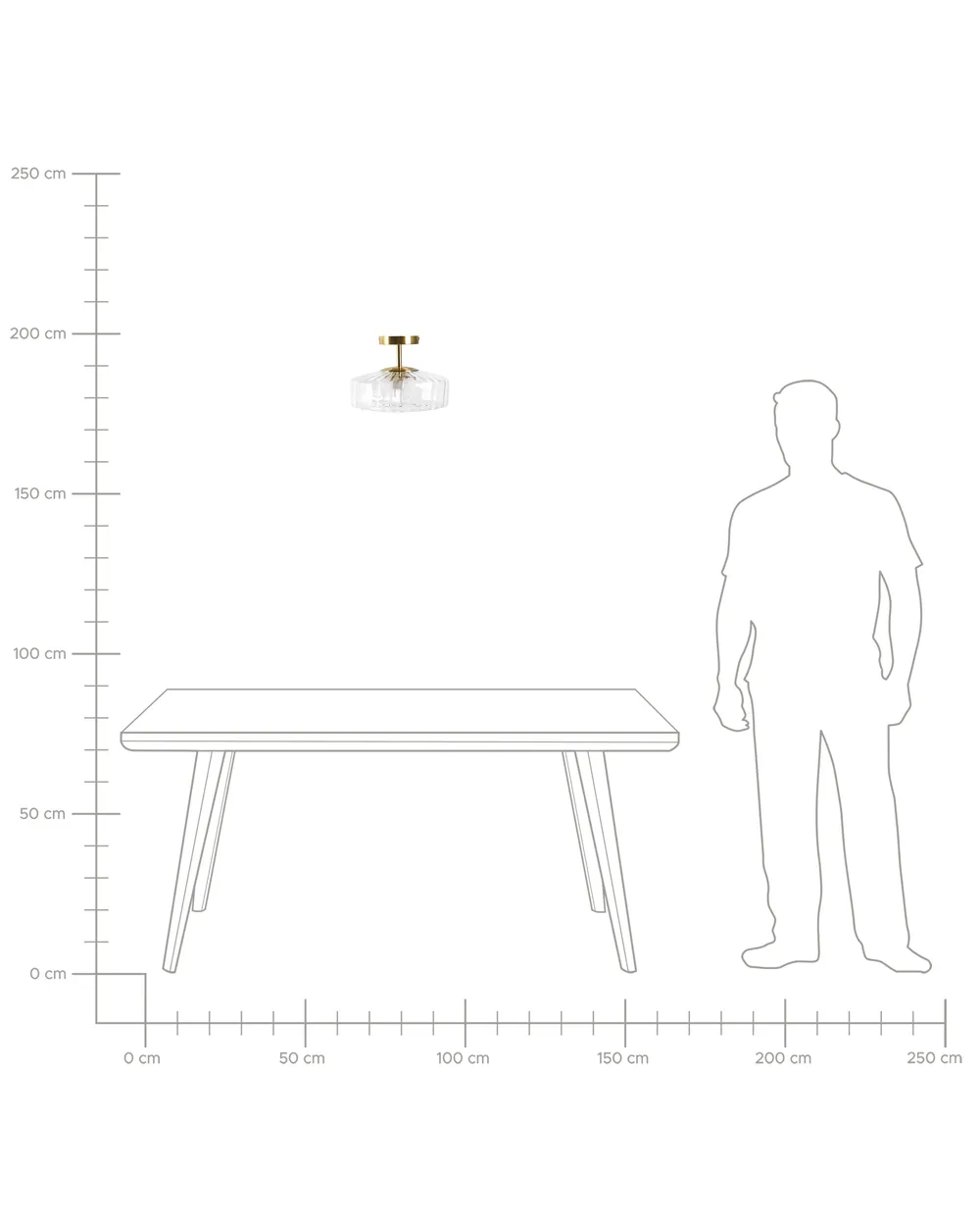 Deckenlampe SIEPRE Glas Transparent_1036507