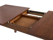 Ausziehbarer Esstisch DELMAS Dunkle Esche 160/200 cm 90 cm_1067744