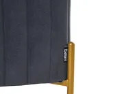 Footstool UTAH Velvet Black_1046904