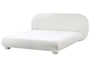 Bed Boucle BAYEL 160 x 200 cm (EU King Size) Off-White_1056480