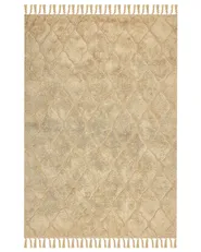 Teppich SANLIURFA Beige 160 x 230 cm Baumwolle_848844