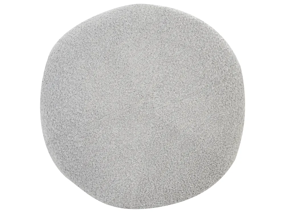 Throw Cushion SALVIA 30 x 30 cm Boucle Grey Solid_936055