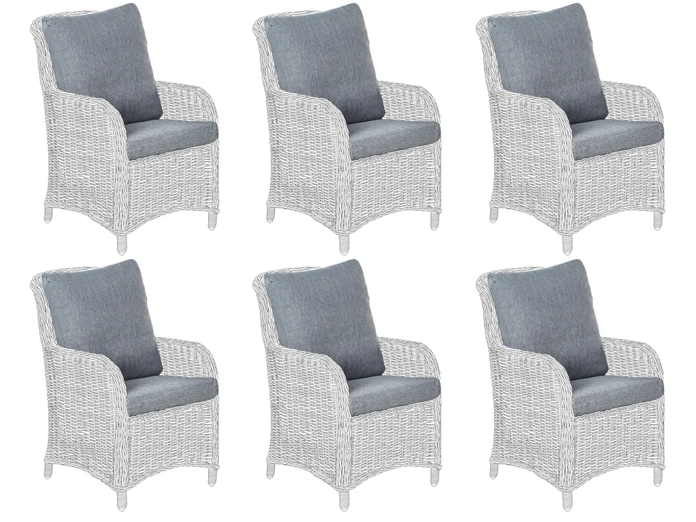 Outdoor Kissenbezug Set CASCAIS Grau
