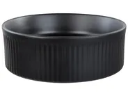 Aufsatzwaschbecken GELDO ⌀ 37 cm Keramik Schwarz_922371