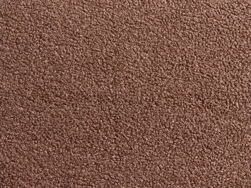 Schlafsofa 2-Sitzer DOROTEA Bouclé Braun_1071381