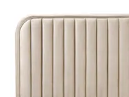 Bed Velvet BRIN 140 x 200 cm (EU Double) Taupe_942105