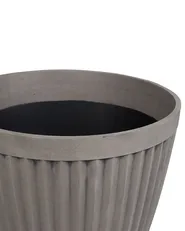Blumenkübel POKA 36 cm Taupe_733540