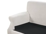 Sofa 2-Sitzer EIKE Stoff Cremeweiß_733440