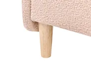 Kinderbett Bouclé LAYE 90 x 200 cm Beige_1053932