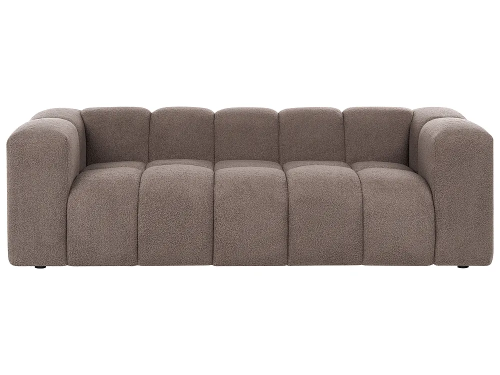 Bank 3-zits ANTOLA Bouclé Taupe_1161623