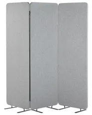 Office Divider STANDI 184 x 184 cm Light Grey_816410