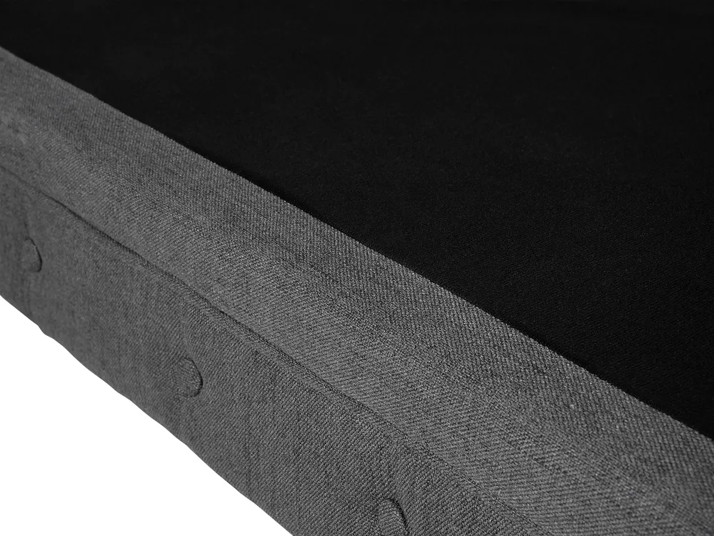 Sofa 3 Seater CHESTERFIELD Fabric Grey_675365