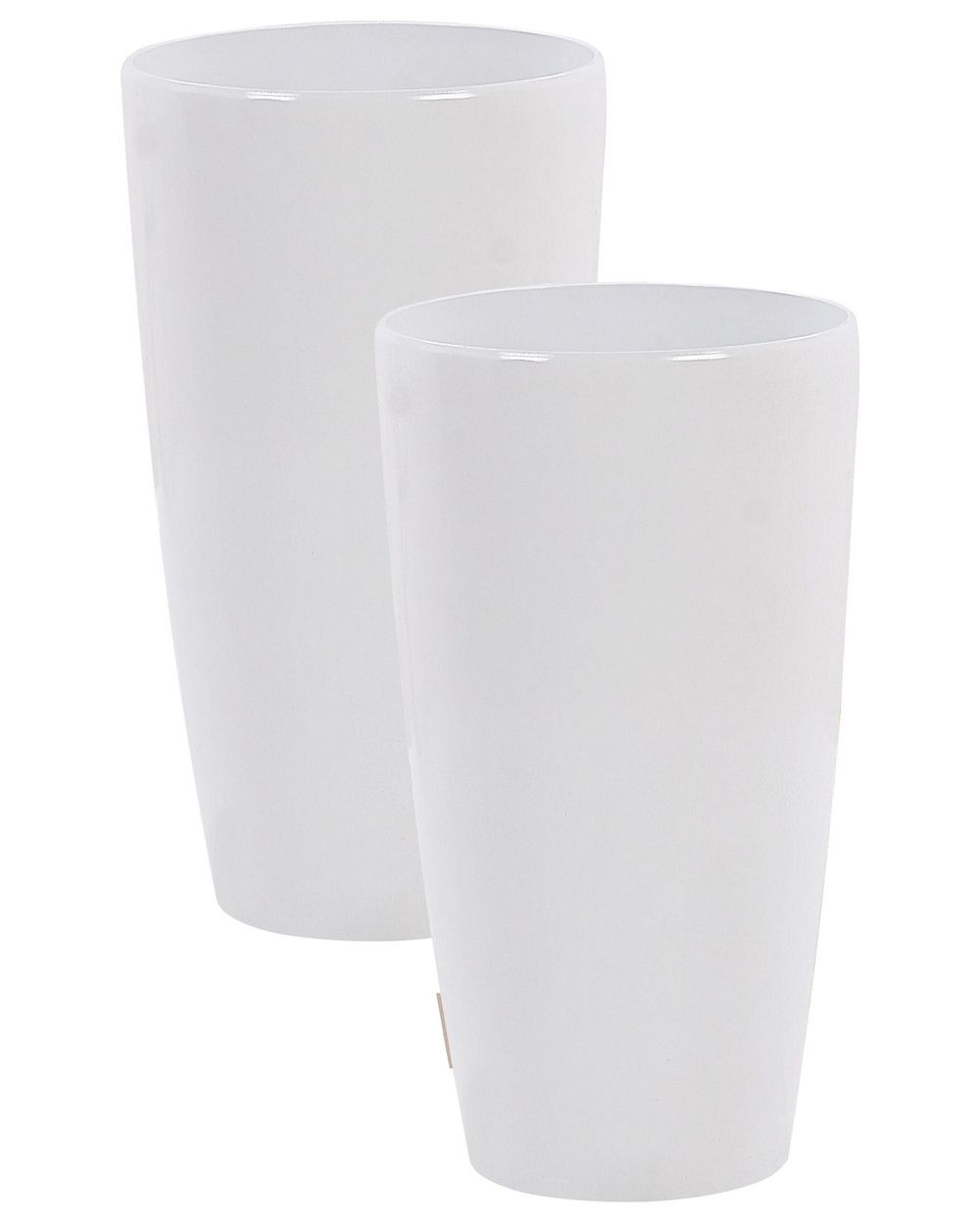 Set van 2 bloempotten TSERIA 32 cm Wit