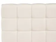 Bett mit Lattenrost Bouclé CRESSAT 140 x 200 cm Cremeweiß_1009040