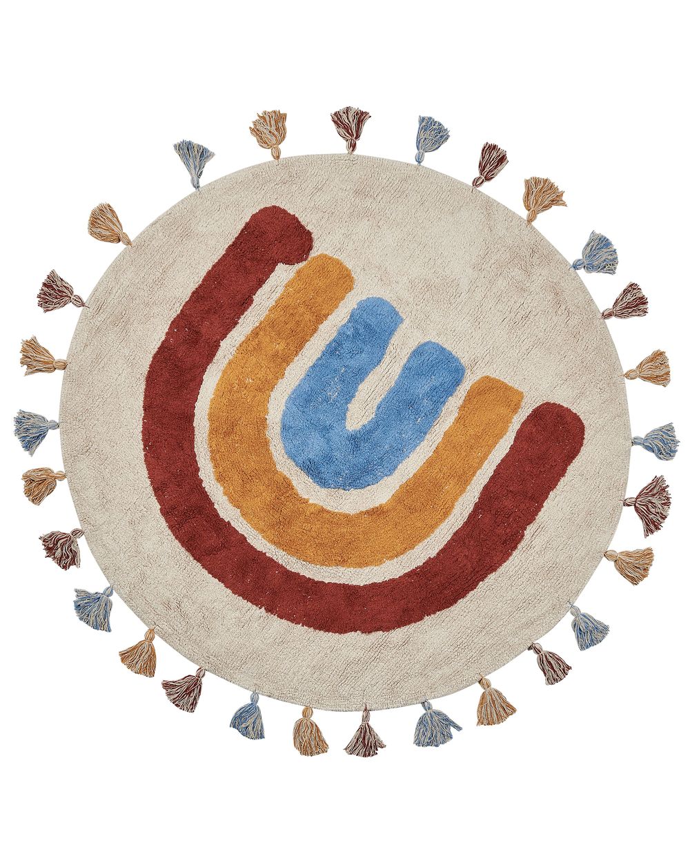 Kids Rug YAGCI Multicolour ø 120 cm Cotton