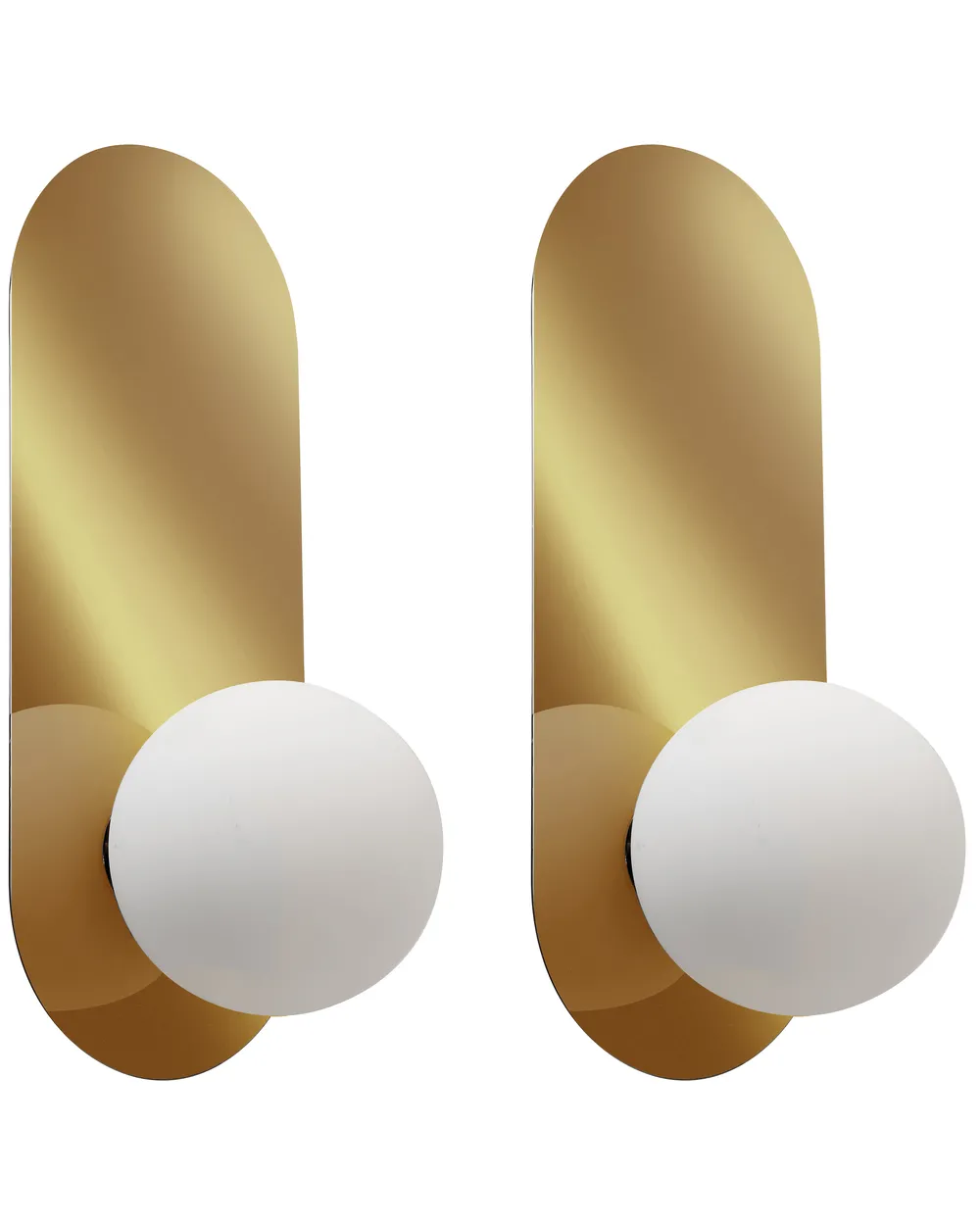 Wandlampe 2er Set LEISI Gold