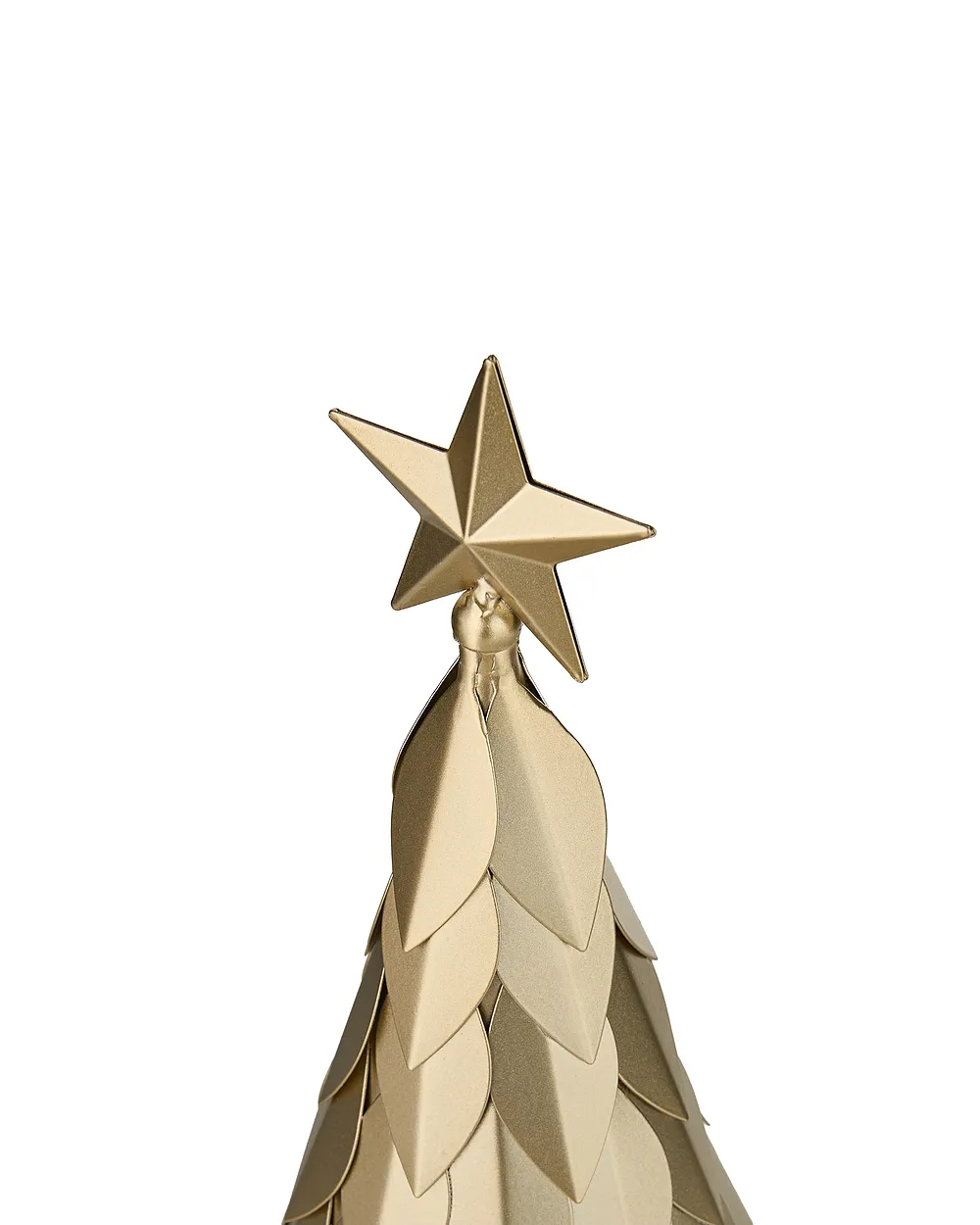 Set of 2 Figurines KEMIJOKI 41/48 cm Christmas Tree Gold_1156609