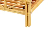 Krevet Ratan FLORENTINE 160 x 200 cm Svijetlosmeđa_868932