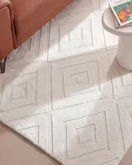 Rug BORAH Off-White 160 x 230 cm_1084963