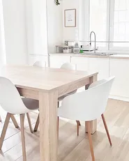 Set of 2 Dining Chairs BLAYKEE White_846866