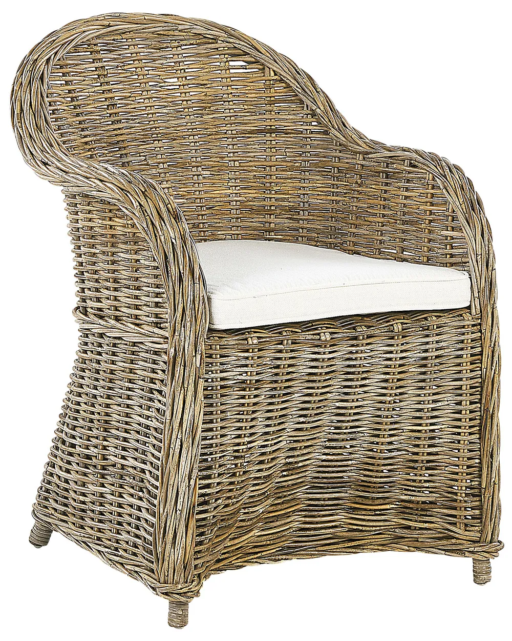 Gartensessel SUSUA Rattan Naturfarben