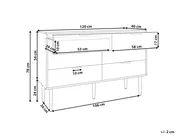 Ladekast 6 lades SOHO Wit_913394