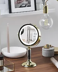 Kosmetikspiegel LED BAIXAS Gold_1183263