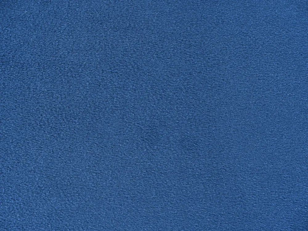 Ottomane mit Stauraum ABERDEEN Samtstoff Marineblau_970780
