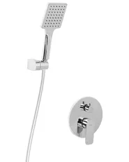 Einbau-Duschset mit Regendusche GUARATUBA Silber_1000747