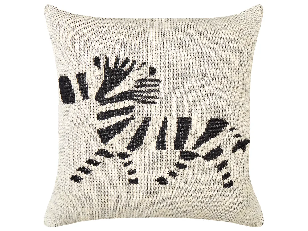 Dekokissen 2er Set JABORI Baumwolle 45 x 45 cm Beige_905268